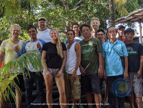 Picture of the Climate Foundation Team in the Philippines
