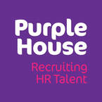 Purple house Recruitment Logo