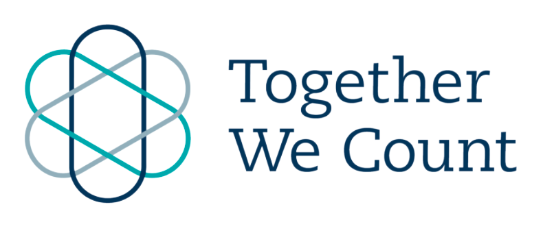 Together We Count logo